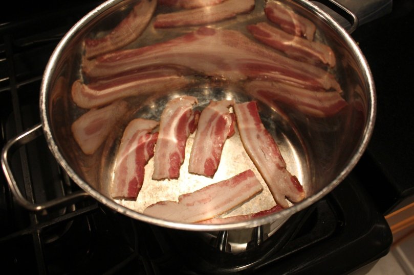bacon-frying